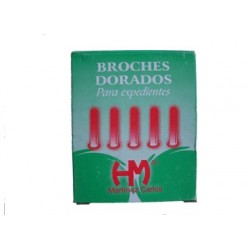 BROCHES DORADOS N°06 X100