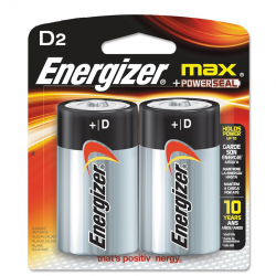 PILA ENERGIZER GRANDE X 2...