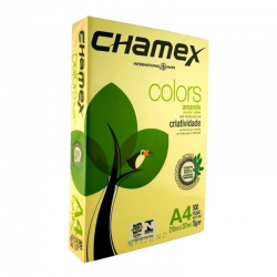 A4 AMARILLA 75 GRAMOS CHAMEX