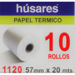 ROLLO  TERMICO 57MM X 20M...