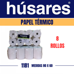 ROLLO  TERMICO 80MM X 60M...