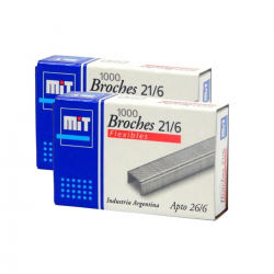 BROCHES MIT 21/6  X1000