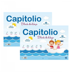 BLOCK CAPITOLIO BLANCO N°6...