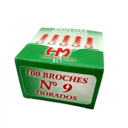 BROCHES DORADOS N°09 X100