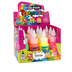 ADHESIVO COLOR FLUO ROSA X1...