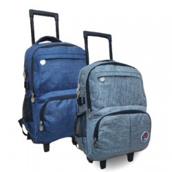 MOCHILA 18" CON CARRO 3...