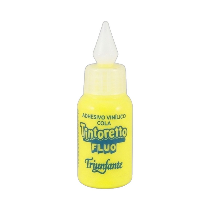 dhesivo Vinílico Tintoretto Color Flúo 30 g Amarillo