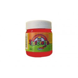 TEMPERA POTE 250GR  ROJO